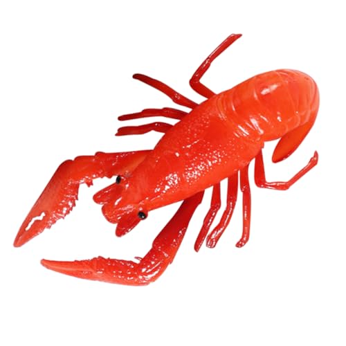 SOIMISS Künstlicher Hummer Modell Realistische Hummerfigur aus PVC Tischdekoration für Geburtstagspartys Simulierter Hummer für Fotografie Props für Garten und Balkon von SOIMISS