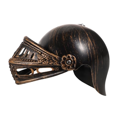 SOIMISS Leichter Mittelalter Soldaten Helm für Atmungsaktive Kunststoff helmkostümierung für Halloween Fasching Karneval und Party verkleidung von SOIMISS
