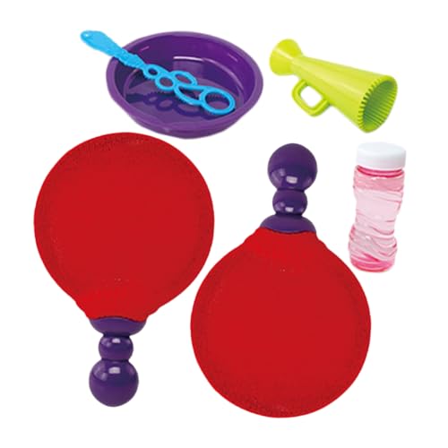 SOIMISS Leichtes Bubble Racket Set aus Stabilem Kunststoff Teilig Geeignet für Outdoor Spiel und Kindergeburtstag Langlebiges Seifenblasen für Familienaktivitäten und Partyspaß von SOIMISS