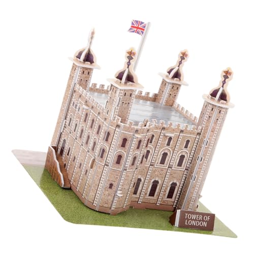 SOIMISS London Tower Puzzle Lernspielzeug Architektonisches DIY Papiermodell Kreatives Vorstellungskraft und Feinmotorik SOIMISS London Tower Puzzle Lernspielzeug Architektonisches DIY Papiermodell Kreatives Vorstellungskraft und Feinmotorik von SOIMISS