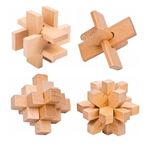 SOIMISS Lu Ban Puzzle Holzspielzeug Teiliges Klassisches Ming Luban Schloss Handgefertigt Fördert Geschicklichkeit Stressabbau Geeignet für Ab Jahren DIY Denkspiel SOIMISS Lu Ban Puzzle Holzspielzeug Teiliges Klassisches Ming Luban Schloss Handgefertigt Fördert Geschicklichkeit Stressabbau Geeignet für Ab Jahren DIY Denkspiel von SOIMISS