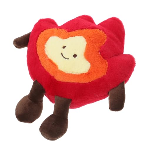 SOIMISS Lustiges Lagerfeuer Plüschtier Flammenform Kuschelkissen Weiches Feuerholz Kissen Cartoon Deko Kissen für Wohnzimmer Schlafzimmer von SOIMISS