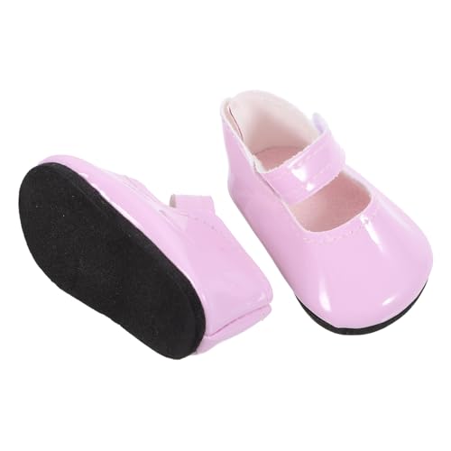 SOIMISS Mädchen Puppenschuhe PU Leder Kleine Accessoires für DIY Kostüm Puppen Dekoration Niedliche Tap Shoes für Girl Doll von SOIMISS