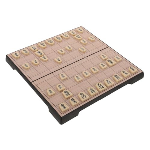 SOIMISS Magnetisches Japanisches Schachspiel Faltbares Reisebrettspiel für Familie und Freunde Tragbares Set für Kulturelle Unterhaltung und Strategische Spiele SOIMISS Magnetisches Japanisches Schachspiel Faltbares Reisebrettspiel für Familie und Freunde Tragbares Set für Kulturelle Unterhaltung und Strategische Spiele von SOIMISS