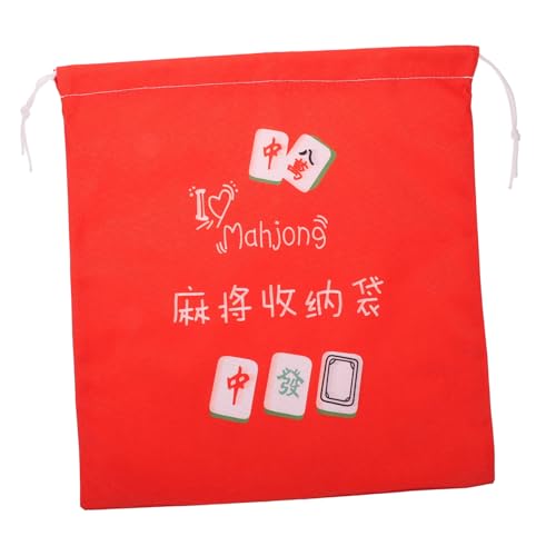SOIMISS Mahjong Aufbewahrungstasche aus Oxford Stoff Leichtes Faltbares Organizer Säckchen mit Zugband Schützend und Langlebig für Reisen und Mahjong Spielspaß Unterwegs SOIMISS Mahjong Aufbewahrungstasche aus Oxford Stoff Leichtes Faltbares Organizer Säckchen mit Zugband Schützend und Langlebig für Reisen und Mahjong Spielspaß Unterwegs von SOIMISS