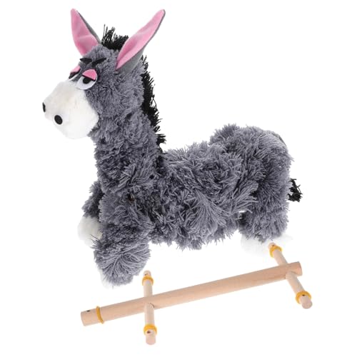 SOIMISS Marionettenpuppe Esel aus Plüsch Interaktives Handspielzeug aus Hochwertigem Kiefernholz Langlebig und Sicher Fördert Kreativität und Motorische Fähigkeiten bei Kindern Dunkelgrau SOIMISS Marionettenpuppe Esel aus Plüsch Interaktives Handspielzeug aus Hochwertigem Kiefernholz Langlebig und Sicher Fördert Kreativität und Motorische Fähigkeiten bei Kindern Dunkelgrau von SOIMISS
