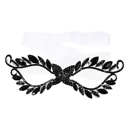 SOIMISS Maske Halloweenkostüm Vintage-Kleidung Party Sensenmann halloween mask hallowen masks augenabdeckung eyepatch augenklappe augenpflaster mouth mask Strasssteine Black SOIMISS Maske Halloweenkostüm Vintage-Kleidung Party Sensenmann halloween mask hallowen masks augenabdeckung eyepatch augenklappe augenpflaster mouth mask Strasssteine Black von SOIMISS