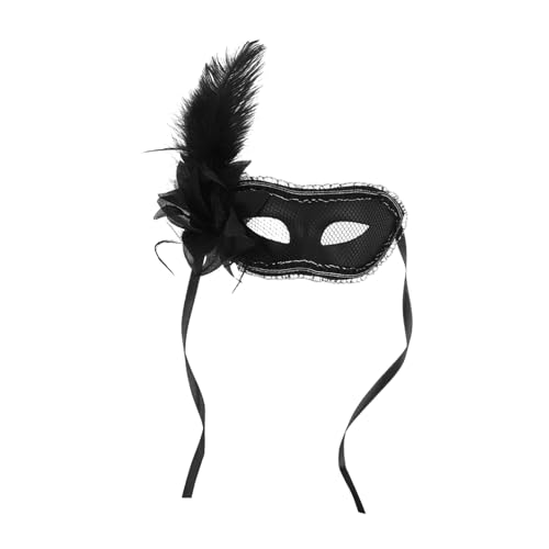 SOIMISS Maske Kostüme Maskerade Party Dekore Mesh Schwarz SOIMISS Maske Kostüme Maskerade Party Dekore Mesh Schwarz von SOIMISS