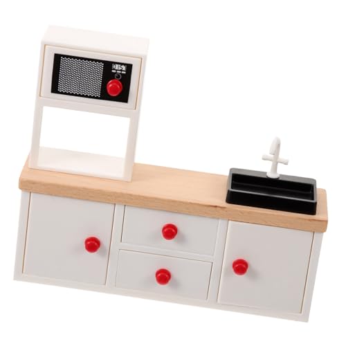 SOIMISS Maßstab Langlebiges Mini Möbel für Puppenhaus Küche und Bad Realistisches DIY Puppenhaus Zubehör Weißes Micro Landschaftsdekor SOIMISS Maßstab Langlebiges Mini Möbel für Puppenhaus Küche und Bad Realistisches DIY Puppenhaus Zubehör Weißes Micro Landschaftsdekor von SOIMISS
