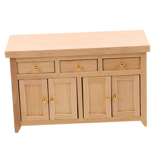 SOIMISS Maßstab Puppenhaus Holz Schrank Unlackiert Miniatur Möbel für Wohnzimmer und Küche Robustes Aufbewahrungs Möbelstück Vielseitig Dekoratives Holzspielzeug SOIMISS Maßstab Puppenhaus Holz Schrank Unlackiert Miniatur Möbel für Wohnzimmer und Küche Robustes Aufbewahrungs Möbelstück Vielseitig Dekoratives Holzspielzeug von SOIMISS
