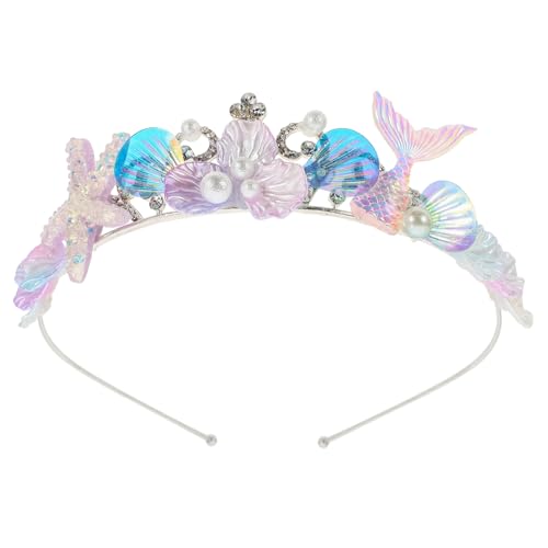 SOIMISS Meerjungfrau Stirnband mit Muschel und Strasssteinen Eleganter Haarschmuck für Mädchen Geeignet für Halloween Kostümpartys Karneval Aufführungen und Familienfeiern Langlebig und SOIMISS Meerjungfrau Stirnband mit Muschel und Strasssteinen Eleganter Haarschmuck für Mädchen Geeignet für Halloween Kostümpartys Karneval Aufführungen und Familienfeiern Langlebig und von SOIMISS