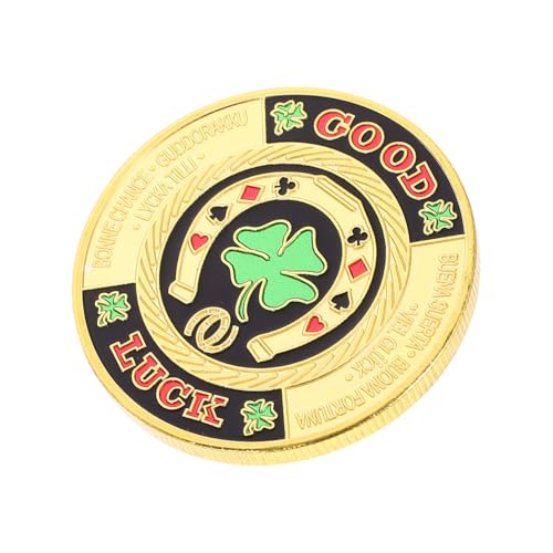 SOIMISS Metal Poker Card Guard Langlebiges Poker Zubehör Schützende Chips für Tischspiele Sammlerstück und Einzigartiges Glückssymbol SOIMISS Metal Poker Card Guard Langlebiges Poker Zubehör Schützende Chips für Tischspiele Sammlerstück und Einzigartiges Glückssymbol von SOIMISS