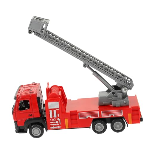 SOIMISS Metall Modell Frühpädagogisches Rotes Feuerwehrauto aus Legierung Glattes Sicheres Design für Jungen und Mädchen Ab Jahren Kreatives Rollenspiel Fahrzeug SOIMISS Metall Modell Frühpädagogisches Rotes Feuerwehrauto aus Legierung Glattes Sicheres Design für Jungen und Mädchen Ab Jahren Kreatives Rollenspiel Fahrzeug von SOIMISS