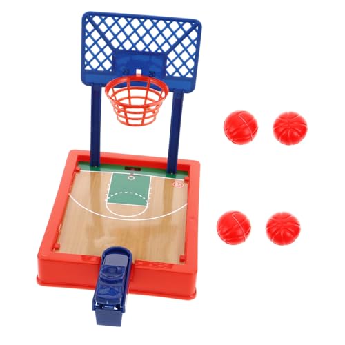SOIMISS Mini Basketball Tischbasketballspiel Tragbar mit Bällen Interaktives Desktop Basketballspiel für Erwachsene Fördert Feinmotorik und Teamspiel für Schule Büro Party von SOIMISS