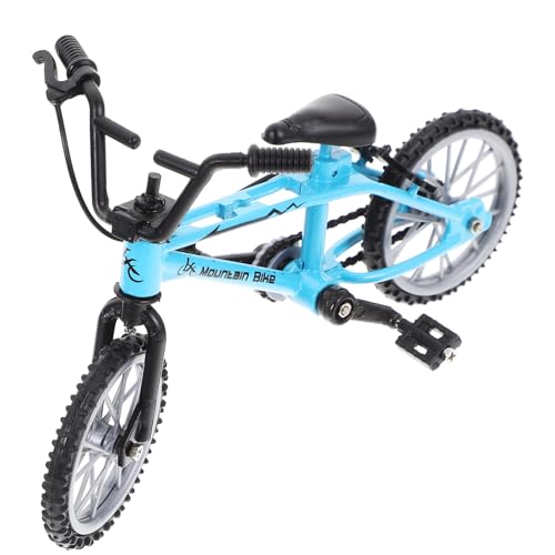 SOIMISS Mini -Fahrrad Mini-Modell Miniatur Mini- Puppe Fahrräder kleines Fahrrad Mini-Fahrrad kleines Mountainbike -Modell Mini-Kunst-Mountainbike Legierung Blue von SOIMISS