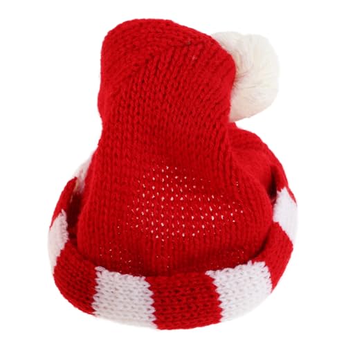 SOIMISS Mini Gestrickte Puppenmütze aus Wolle Rote Kleine Mütze als DIY Zubehör für Puppen Niedliche Dekorative Wollmütze für Bastelprojekte und Puppenbekleidung SOIMISS Mini Gestrickte Puppenmütze aus Wolle Rote Kleine Mütze als DIY Zubehör für Puppen Niedliche Dekorative Wollmütze für Bastelprojekte und Puppenbekleidung von SOIMISS