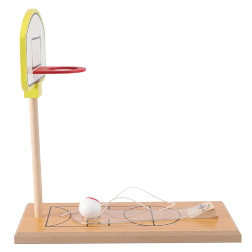 SOIMISS Mini Holz Basketballspiel Tischspiel Finger Basketball Toy für Eltern um Kreativität Hand Auge koordination und Fingerkraft zu Fördern Umweltfreundlich und Langlebig für von SOIMISS