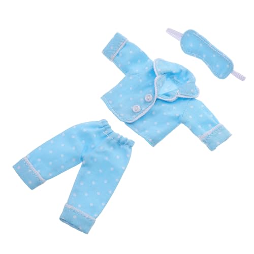 SOIMISS Mini Puppen Schlafanzug mit Augenmaske Baumwolle Freizeitkleidung für Bjd und Dolls Vielseitig für Rollenspiele und Puppen Garderobe Charmante Muster Kindgerecht SOIMISS Mini Puppen Schlafanzug mit Augenmaske Baumwolle Freizeitkleidung für Bjd und Dolls Vielseitig für Rollenspiele und Puppen Garderobe Charmante Muster Kindgerecht von SOIMISS