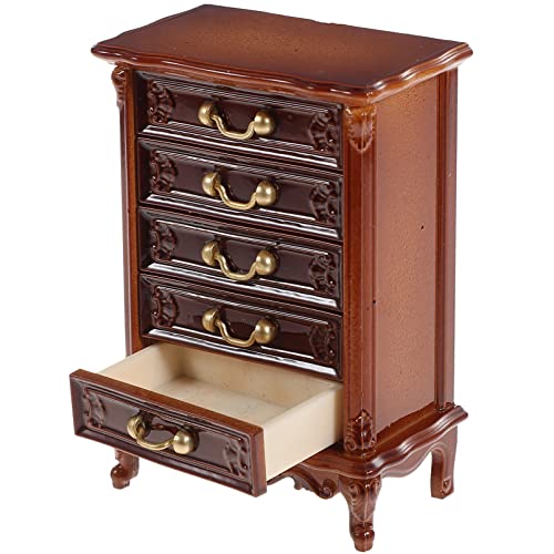 SOIMISS Mini-brustspielzeug Mini Möbel Klein Puppe Kind Winzig Miniatur -lagerschrank Miniaturmöbelmodell Dollhouse Schlafzimmermöbel Mini House Displinet Schrank Braun Hölzern SOIMISS Mini-brustspielzeug Mini Möbel Klein Puppe Kind Winzig Miniatur -lagerschrank Miniaturmöbelmodell Dollhouse Schlafzimmermöbel Mini House Displinet Schrank Braun Hölzern von SOIMISS