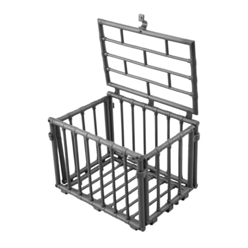 SOIMISS Miniatur Bauernhof Käfig Modell für Kleintiere Realistisches für Puppenhausdekoration für Hamster Ratten und Andere Kleine Haustiere Exquisites Design und Vielseitig Einsetzbar von SOIMISS