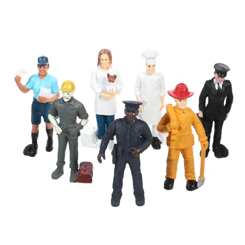 SOIMISS Miniatur Figuren Maßstab Menschen Modellfiguren Detaillierte Miniatur Charaktere für Architektur Diorama und Dekoration von SOIMISS