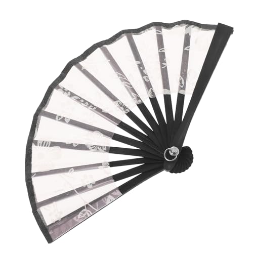SOIMISS Miniatur Handfächer Mini Fan Handlich für Puppendeko Party Deko und Fotorequisiten Langlebig Tragbar DIY Basteln von SOIMISS