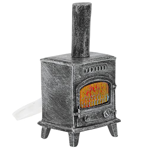 SOIMISS Miniatur Kamin Modell mit Licht Realistische Puppenhaus Dekoration Schwarz für DIY Projekte und Miniature Lebensszenen für Puppenhaus Zubehör und Halloween Themen SOIMISS Miniatur Kamin Modell mit Licht Realistische Puppenhaus Dekoration Schwarz für DIY Projekte und Miniature Lebensszenen für Puppenhaus Zubehör und Halloween Themen von SOIMISS