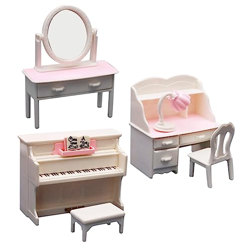 SOIMISS Miniatur Möbelset Teilig Realistische Dekorative Puppenhaus Deko Multifunktionale Miniatur Dekoration für DIY Minihäuser und Kreative Spielzeuge von SOIMISS