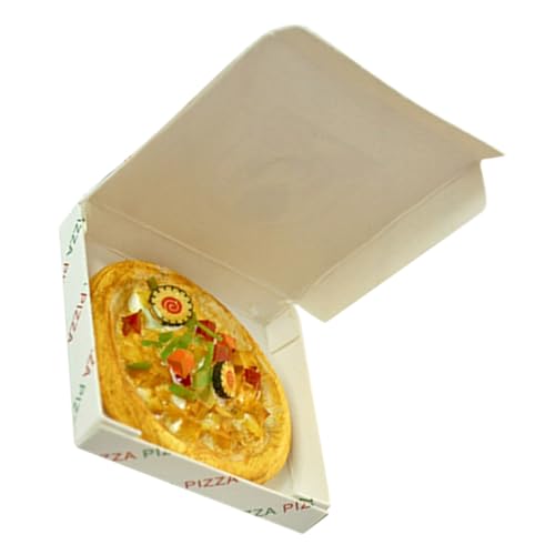SOIMISS Miniatur Pizza Modellset mit Box Realistische Kleine Pizzafälschung Puppenhaus Zubehör Stabiles Material für DIY Miniatur Dekoration und Spielküche SOIMISS Miniatur Pizza Modellset mit Box Realistische Kleine Pizzafälschung Puppenhaus Zubehör Stabiles Material für DIY Miniatur Dekoration und Spielküche von SOIMISS