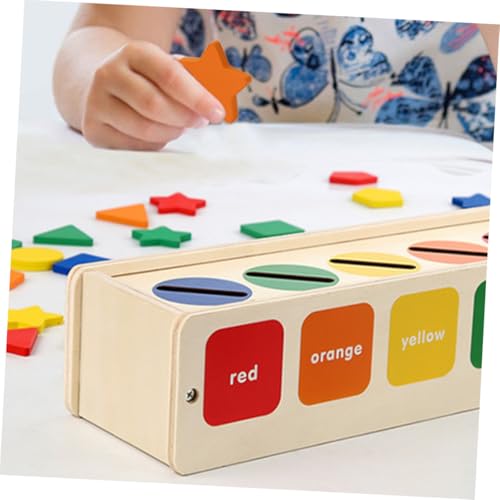 SOIMISS Montessori Holz Formsortierer für Kleinkinder Bunte Motorische Lernhilfe Robustes Sicheres Material Konzentration und Farberkennung Fördernd Pädagogisches SOIMISS Montessori Holz Formsortierer für Kleinkinder Bunte Motorische Lernhilfe Robustes Sicheres Material Konzentration und Farberkennung Fördernd Pädagogisches von SOIMISS
