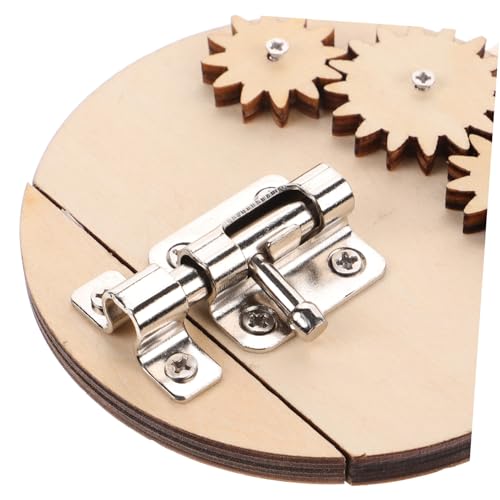 SOIMISS Montessori Motorikbrett Zubehör Steckspiel DIY Sensorisches Activity Board für Kleinkinder Feinmotorik Reise Lernspielzeug von SOIMISS