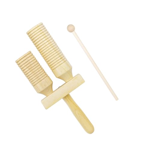 SOIMISS Musik Rhythmus für Holz Percussion Instrument mit Doppeltem Sicheres und Langlebiges Musikinstrument für Kreative SOIMISS Musik Rhythmus für Holz Percussion Instrument mit Doppeltem Sicheres und Langlebiges Musikinstrument für Kreative von SOIMISS