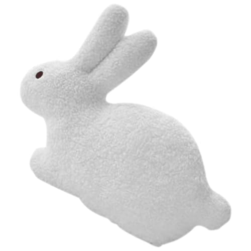 SOIMISS Niedliches Hasen Plüschkissen für Kinderzimmer Flauschiges Dekokissen als Handwerkskunst Mehrzweck Wurf und Schlafkissen Lebendiges Kaninchen Design von SOIMISS