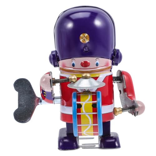 SOIMISS Nostalgisches Blechspielzeug Soldat Aufziehmechanismus Lustiges Wind up für Robuste Mechanik Figur Ohne Batterie Geschenkidee und Dekoration von SOIMISS