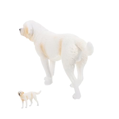 SOIMISS PVC Deko Hundeskulptur St Figur Realistische Tierornament Garten und Wohnraumdeko Geschenkidee für Sammler SOIMISS PVC Deko Hundeskulptur St Figur Realistische Tierornament Garten und Wohnraumdeko Geschenkidee für Sammler von SOIMISS