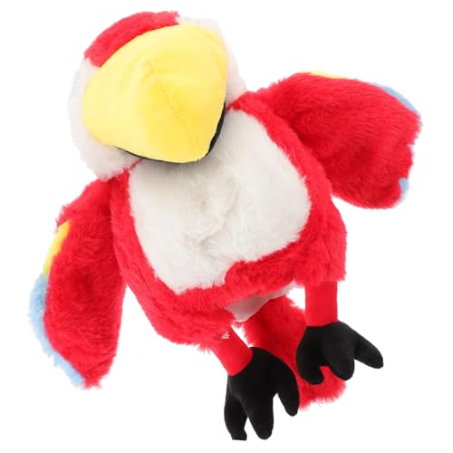 SOIMISS Papagei Handpuppe Interaktives Erziehungsspielzeug für Plüschvogel für Kreatives Geschichtenerzählen und Rollenspiele SOIMISS Papagei Handpuppe Interaktives Erziehungsspielzeug für Plüschvogel für Kreatives Geschichtenerzählen und Rollenspiele von SOIMISS