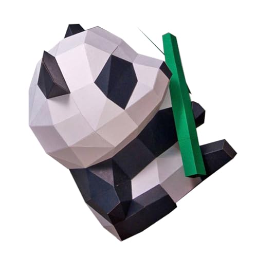 SOIMISS Papierpanda Modell Bausatz DIY Geometrisches Origami Bastelspielzeug für Handarbeit Kreative Dekoration für Zuhause und Büro SOIMISS Papierpanda Modell Bausatz DIY Geometrisches Origami Bastelspielzeug für Handarbeit Kreative Dekoration für Zuhause und Büro von SOIMISS