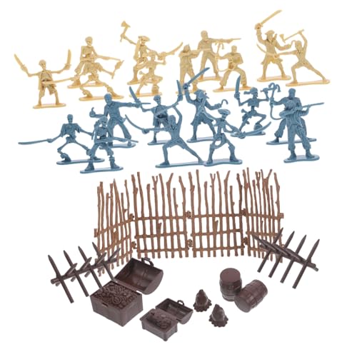 SOIMISS Piraten Soldaten Set Teilig aus Kunststoff Mini Piraten Krieger Figuren für Kreatives Rollenspiel Zubehör als für Jungen und Mädchen SOIMISS Piraten Soldaten Set Teilig aus Kunststoff Mini Piraten Krieger Figuren für Kreatives Rollenspiel Zubehör als für Jungen und Mädchen von SOIMISS