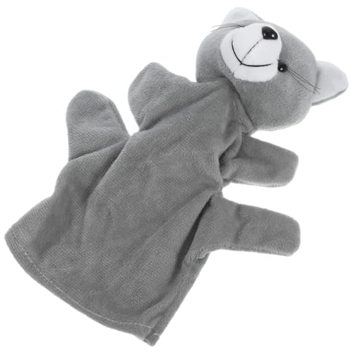 SOIMISS Plüsch Handpuppe Katze Fingerpuppe Interaktiv für Junge Mädchen Eltern Junge Mädchen interaktion Kreativitätsfördernd und Kommunikationsentwicklung von SOIMISS