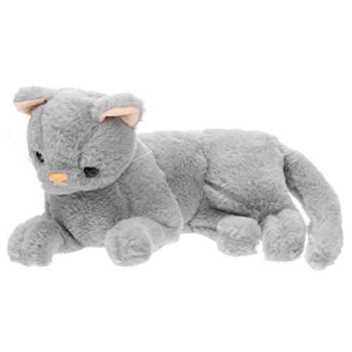 SOIMISS Plüsch Katze Ornament Realistische Katzenfigur für Dekorative Zwecke für Katzenliebhaber und Kreative Wohnraumgestaltung SOIMISS Plüsch Katze Ornament Realistische Katzenfigur für Dekorative Zwecke für Katzenliebhaber und Kreative Wohnraumgestaltung von SOIMISS