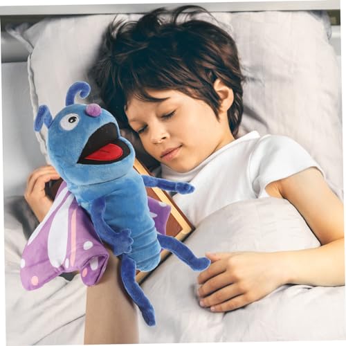 SOIMISS Plüsch Schmetterling Handpuppe Weiches Stofftier Interaktives Erzählspielzeug für Geburtstagsgeschenk Pädagogisch Geeignet SOIMISS Plüsch Schmetterling Handpuppe Weiches Stofftier Interaktives Erzählspielzeug für Geburtstagsgeschenk Pädagogisch Geeignet von SOIMISS