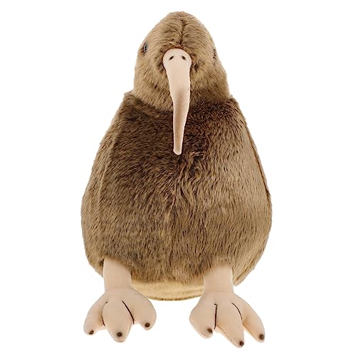 SOIMISS Plüschpuppe Tiere Vogel Kuscheltier Riesiges Plüschtier Vogel Plüsch Ausgestopft Karikatur Groß Vogelpuppe Dekorativer Vogel Brown von SOIMISS