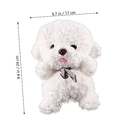SOIMISS Plüschtier Hund Weißer Bichon Frisé Kuscheliges Stofftier Welpen Weiches für zum SOIMISS Plüschtier Hund Weißer Bichon Frisé Kuscheliges Stofftier Welpen Weiches für zum von SOIMISS