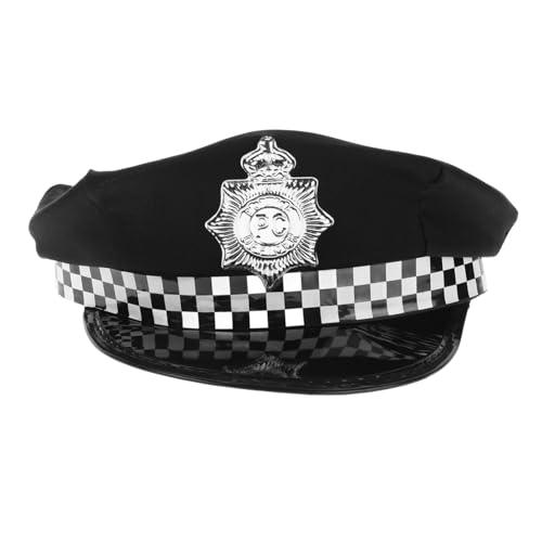 SOIMISS Polizei Cosplay Hut für Verstellbare mit Karomuster für Kostümpartys und Rollenspiele Accessoire für Kleine Polizeibeamte und Kreative SOIMISS Polizei Cosplay Hut für Verstellbare mit Karomuster für Kostümpartys und Rollenspiele Accessoire für Kleine Polizeibeamte und Kreative von SOIMISS