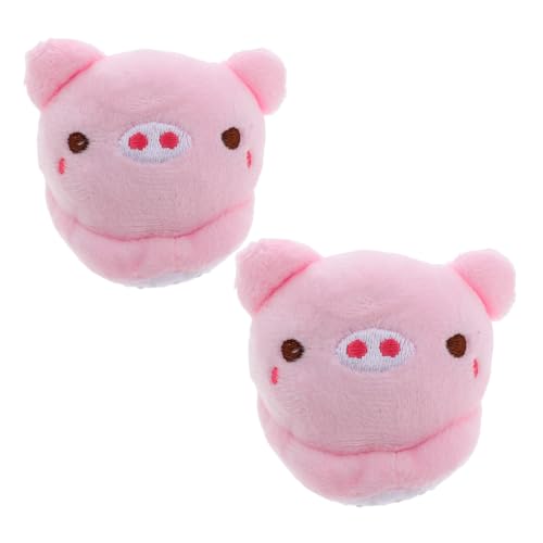 SOIMISS Puppen Hausschuhe Plüsch Schwein Design Weiche Winter Puppenschuhe für Mädchenpuppen Niedliches Zubehör für Puppenhaus und Puppenkleidung von SOIMISS
