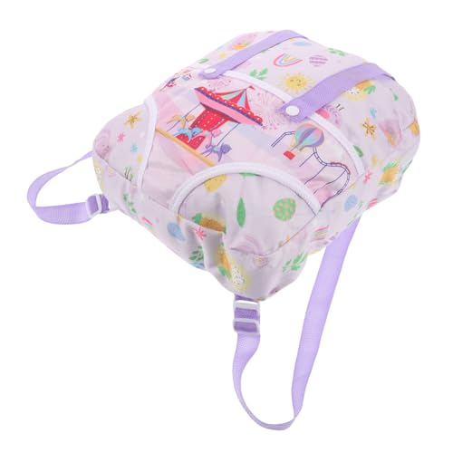 SOIMISS Puppen Rucksack aus Leichter Mini Rucksack für Puppenzubehör Ergonomisch Geformt für Komfort Vielseitiger Aufbewahrungsrucksack für Puppen und Zubehör für Reisen und Spielhaus SOIMISS Puppen Rucksack aus Leichter Mini Rucksack für Puppenzubehör Ergonomisch Geformt für Komfort Vielseitiger Aufbewahrungsrucksack für Puppen und Zubehör für Reisen und Spielhaus von SOIMISS