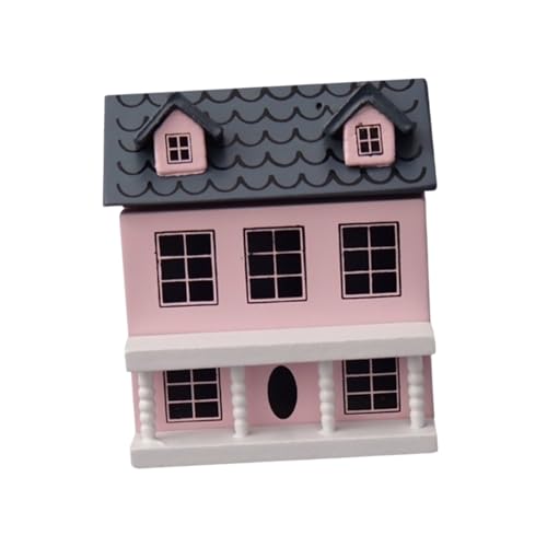 SOIMISS Puppenhaus Puppenhaus DIY Miniaturen Mini Häuser DIY Solides Kleines Puppenhaus Kleines DIY Miniaturhaus Kit Süßes Putz Kleines Ästhetisches DIY Puppenhaus von SOIMISS