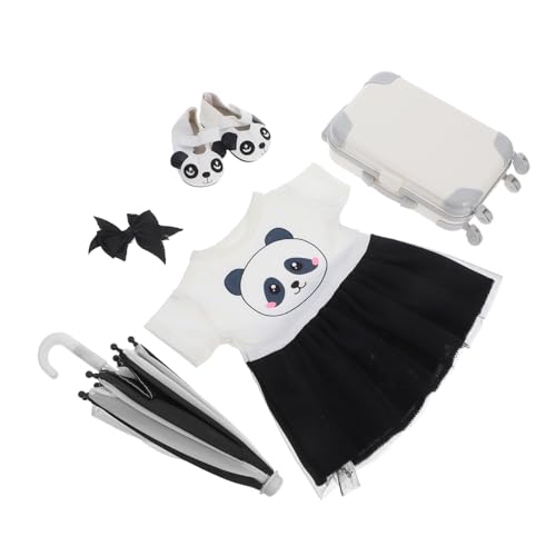 SOIMISS Puppenkleidungsset mit Wiederverwendbaren Kostümen Reise Accessoires und Schuhen für Puppen Modisch Fein Verarbeitet und Realistisch Gestaltet von SOIMISS