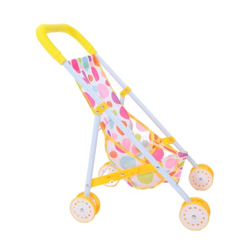 SOIMISS Puppenwagen für Babypuppen Faltbarer Kinderwagen mit Leichtem Rahmen für Rollenspiele und Puppenpflege Kompakt und Transportabel für Kleine SOIMISS Puppenwagen für Babypuppen Faltbarer Kinderwagen mit Leichtem Rahmen für Rollenspiele und Puppenpflege Kompakt und Transportabel für Kleine von SOIMISS