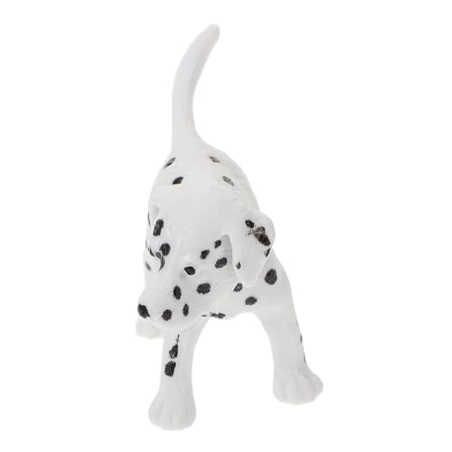 SOIMISS Realistische Hundefigur Kunststoff Simuliertes für Kognitive Dekorative Hundestatue für Lernspielzeug und Garten Deko von SOIMISS